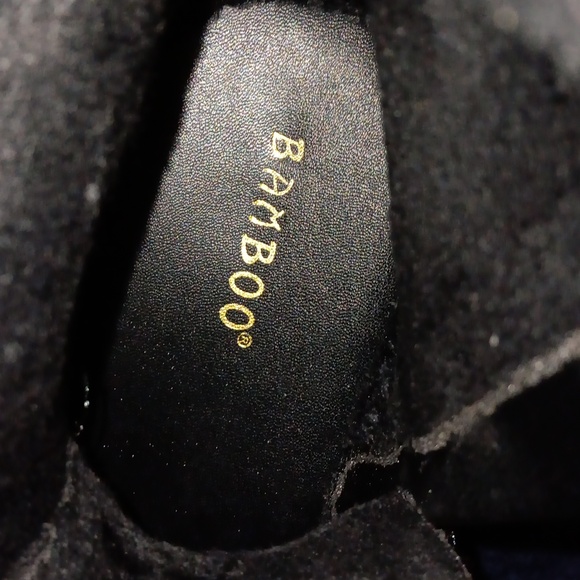 BAMBOO Iridescent Lace-Up Boots - Picture 11 of 11